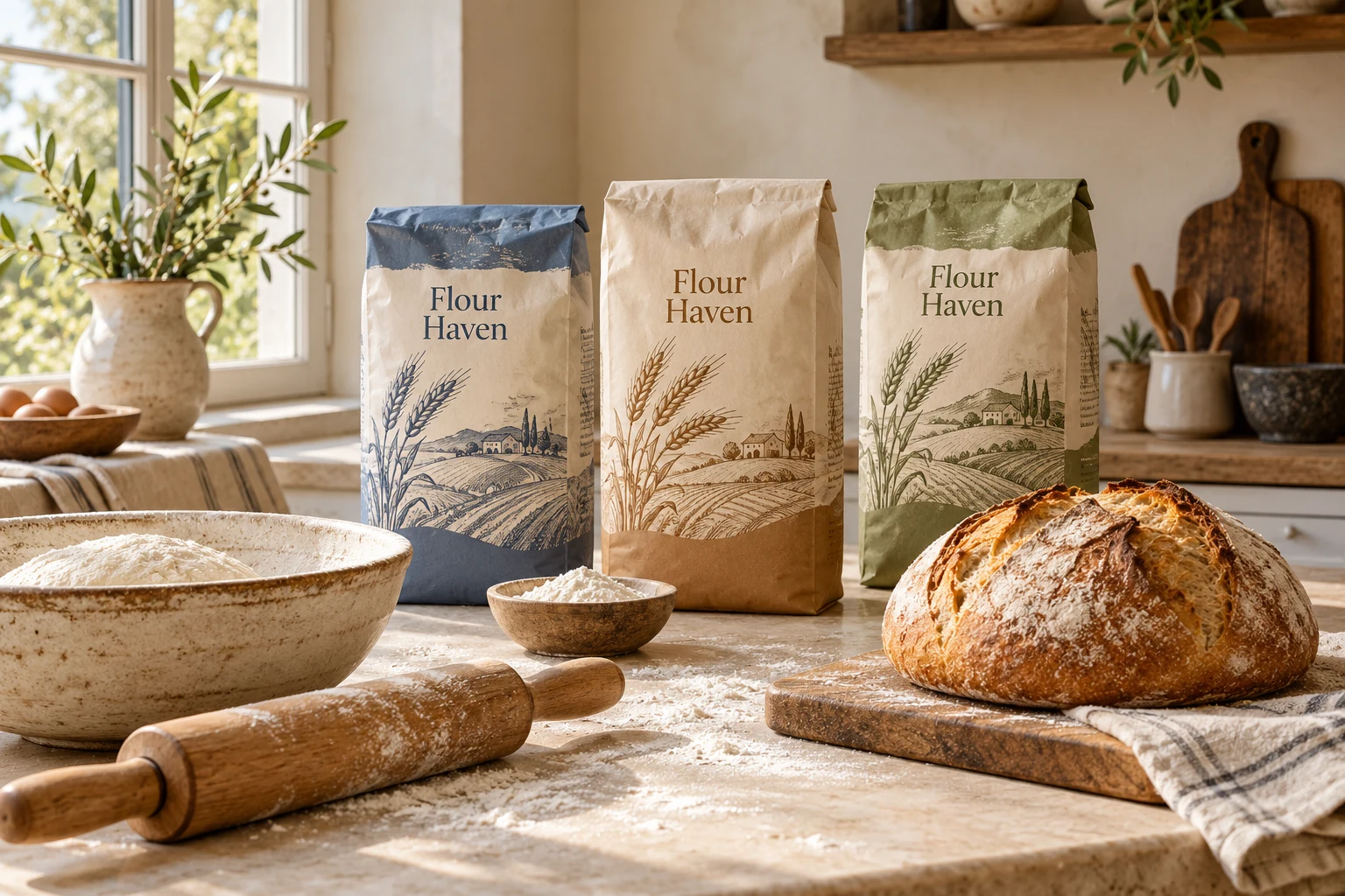 Baking flours and dry mixes collection